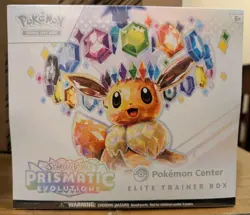 Pokemon Prismatic Evolutions Pokemon Center Elite Trainer Box ETB - Sealed - Image 1