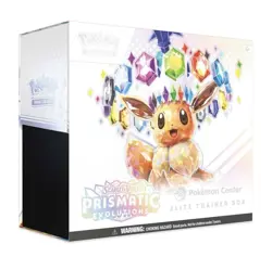 Pokemon Center Prismatic Evolutions ETB Elite Trainer Box Sealed - Image 1
