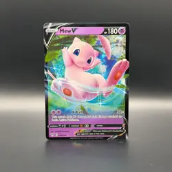 Mew V 069/189 Ultra Rare Holo NM Pokemon SWSH03: Darkness Ablaze - Image 1