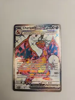 Pokemon TCG Charizard EX 56 Black Star Promo SVP Full Art Near Mint Condition - Image 1
