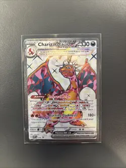Pokemon TCG Charizard EX 56 Black Star Promo SVP Full Art Near Mint Condition - Image 1