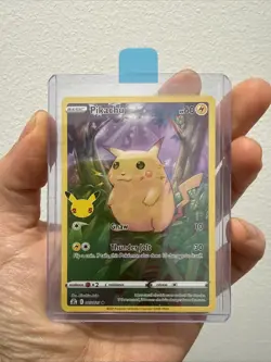Pokemon TCG Celebrations Pikachu Holo Rare Card 005/025 25th Anniversary NM - Image 2