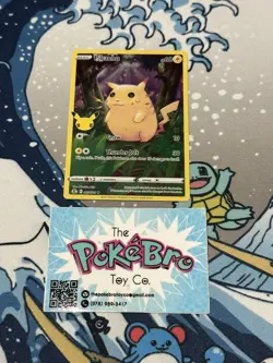 Pokemon Pikachu TCG Celebrations Card 005/025 25th Anniversary NM/Mint - Image 1