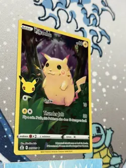 Pokemon Pikachu TCG Celebrations Card 005/025 25th Anniversary NM/Mint - Image 2