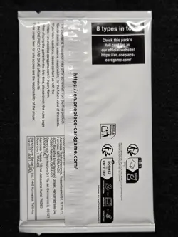 One Piece Card Game 3rd Anniversary Treasure Campaign Promo Pack Sealed - Image 2
