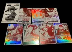 ONE PIECE CARD 3RD ANNIVERSARY 7 CARD SET +1 pack - Image 1