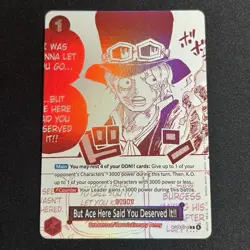 But Ace Here Said You OP13-019 - 3rd Anniversary Treasure Campaign Pack Promo - Image 1