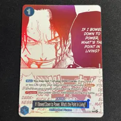 If I Bowed Down to Power OP13-057 - 3rd Anniversary Treasure Campaign Pack Promo - Image 1