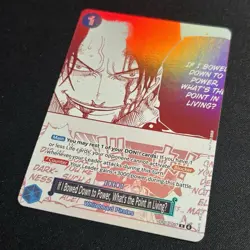 If I Bowed Down to Power OP13-057 - 3rd Anniversary Treasure Campaign Pack Promo - Image 2