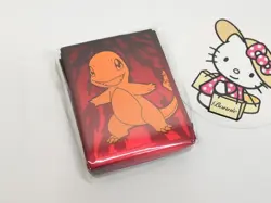 Pokemon 65 Ct Obsidian Flames ETB Charmander Card Sleeves Sealed - Image 1
