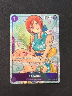 O-Nami (Illustration Box Vol.1) OP05-062 One Piece Promotion Cards Foil - Image 1