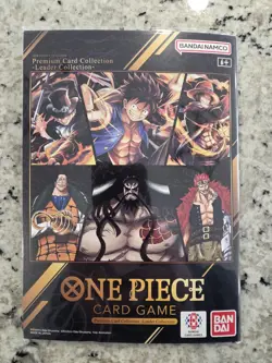 One Piece TCG Game Premium Card Leader Collection English Sealed - Image 1