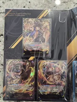 One Piece TCG Game Premium Card Leader Collection English Sealed - Image 3