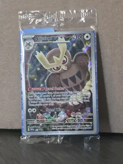 Pokemon Card Noctowl Pokemon Center 142 Promo (Sealed) - Image 1