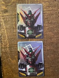 Gundam TCG Card Game Dual Impact Foil Resource GD02 C+ R-011 Gundam Epyon - Image 1