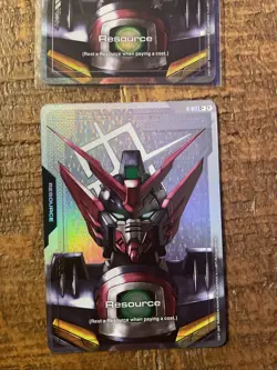 Gundam TCG Card Game Dual Impact Foil Resource GD02 C+ R-011 Gundam Epyon - Image 3