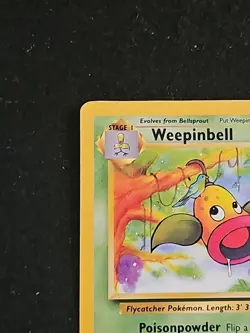 Weepinbell 48/64 Jungle Regular Unlimited Card WOTC Pokemon TCG - Image 2