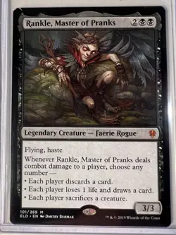 MTG Rankle, Master of Pranks (101/533) Throne of Eldraine LP - Image 1
