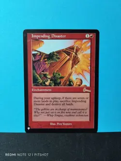 Impending Disaster / Drohendes Verhangnis - MTG Magic - Image 1