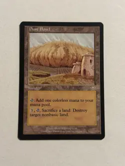 NM Dust Bowl Mercadian Masques Mtg Magic the Gathering - Image 1
