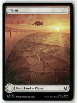 Plains (0287) Avatar The Last Airbender MTG Magic NM - Image 1