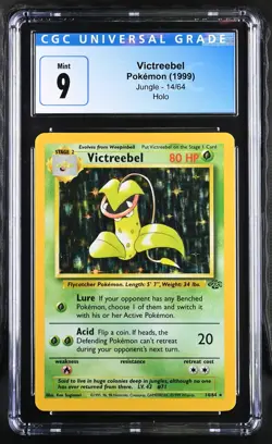 1999 Pokemon Jungle #14/64 Victreebel Holo CGC 9 - Image 1