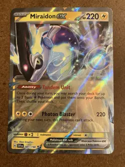 Miraidon EX 081/198 SVI EN Scarlet And Violet Pokemon Card - Image 1