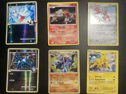Pokemon Vintage Holo Card Lot Of 6 (LP-HP) - Image 1