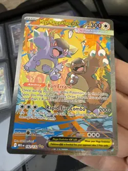 Pokemon TCG Mega Kangaskhan EX SIR 182/132 Mega Evolution-ENG MINT M - Image 1