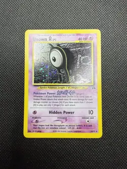 Pokemon TCG Unown a 14/75 Neo Discovery - Image 1