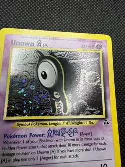Pokemon TCG Unown a 14/75 Neo Discovery - Image 4