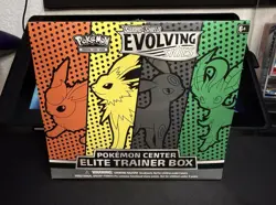 Evolving Skies Pokemon Center Elite Trainer Box w/ Top Slit - Image 1