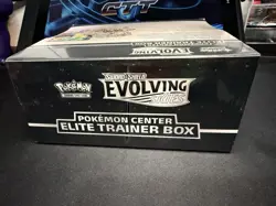 Evolving Skies Pokemon Center Elite Trainer Box w/ Top Slit - Image 4