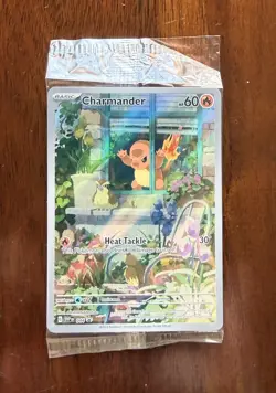 SEALED Charmander 044 SVP EN Pokemon Obsidian Flames ETB Promo NM/Mint Sealed - Image 1