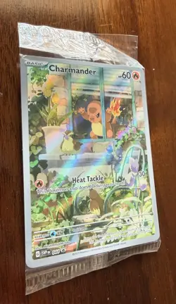 SEALED Charmander 044 SVP EN Pokemon Obsidian Flames ETB Promo NM/Mint Sealed - Image 2