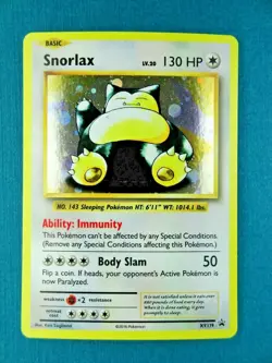 🌀HOLOGRAPHIC SNORLAX🌀 Holo-Foil | Promo | Pokemon | XY179 | Perfect Swirl | 📈 - Image 1