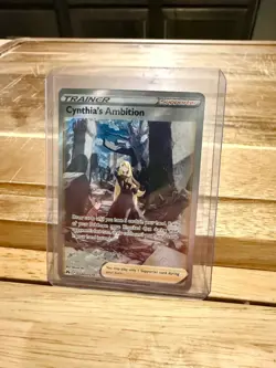 Cynthia's Ambition GG60/GG70 Crown Zenith: Galarian Gallery Holo Pokemon Card - Image 1