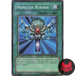 Yugioh Monster Reborn SDY-E028 Common 1st Edition LP - Image 1