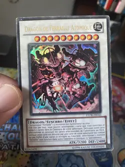 Carte Yu-gi-oh Dragon De Feraille Atomique STOR-FR043 Ultra Rare Occasion - Image 3