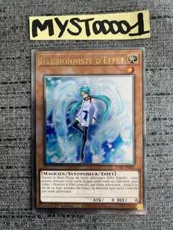 Carte Yu-gi-oh! Illusionniste D’effet RA01-FR003 QCR Francais Exc - Image 1