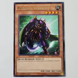 Panther Warrior - MIL1-EN036 - LP - Rare - 1st ed - Yugioh - Image 1