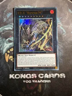 BPRO-EN043 K9-X "Ripper/M" Ultra Rare 1st Edition YuGiOh NEW! - Image 1