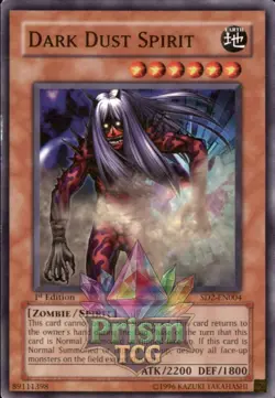 1st Ed Dark Dust Spirit SD2-EN004 Yugioh - Image 1