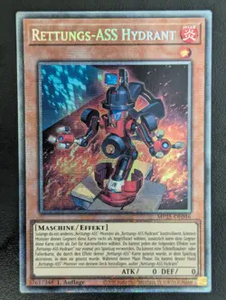 Rettungs-ASS Hydrant MP25-DE046 Starlight Rare DE NM YUGIOH - Image 1