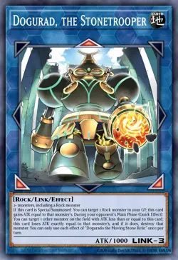 Yugioh ALIN-EN053 - Dogurad, the Stonetrooper - Common - Image 1