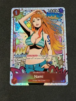 One Piece TCG: Wings of the Captain Nami Treasure Rare OP06 (ST01-007) - Image 1