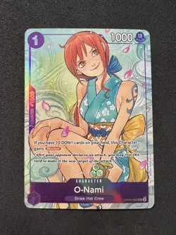 O-Nami (Illustration Box Vol.1) OP05-062 One Piece Promotion Cards Foil - Image 1