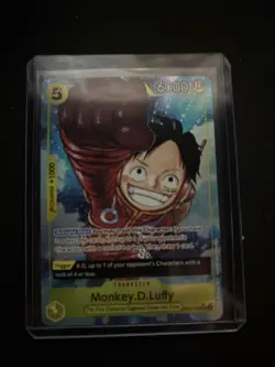 One Piece Card Game Monkey D. Luffy OP07-109 Parallel 500 Years in the Future - Image 1