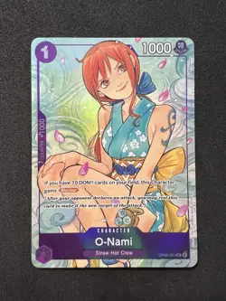 O-Nami (Illustration Box Vol.1) OP05-062 One Piece Promotion Cards Foil - Image 1