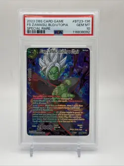 Dragon Ball Super Card Game Special Spr Zamasu PSA 10 - Image 1